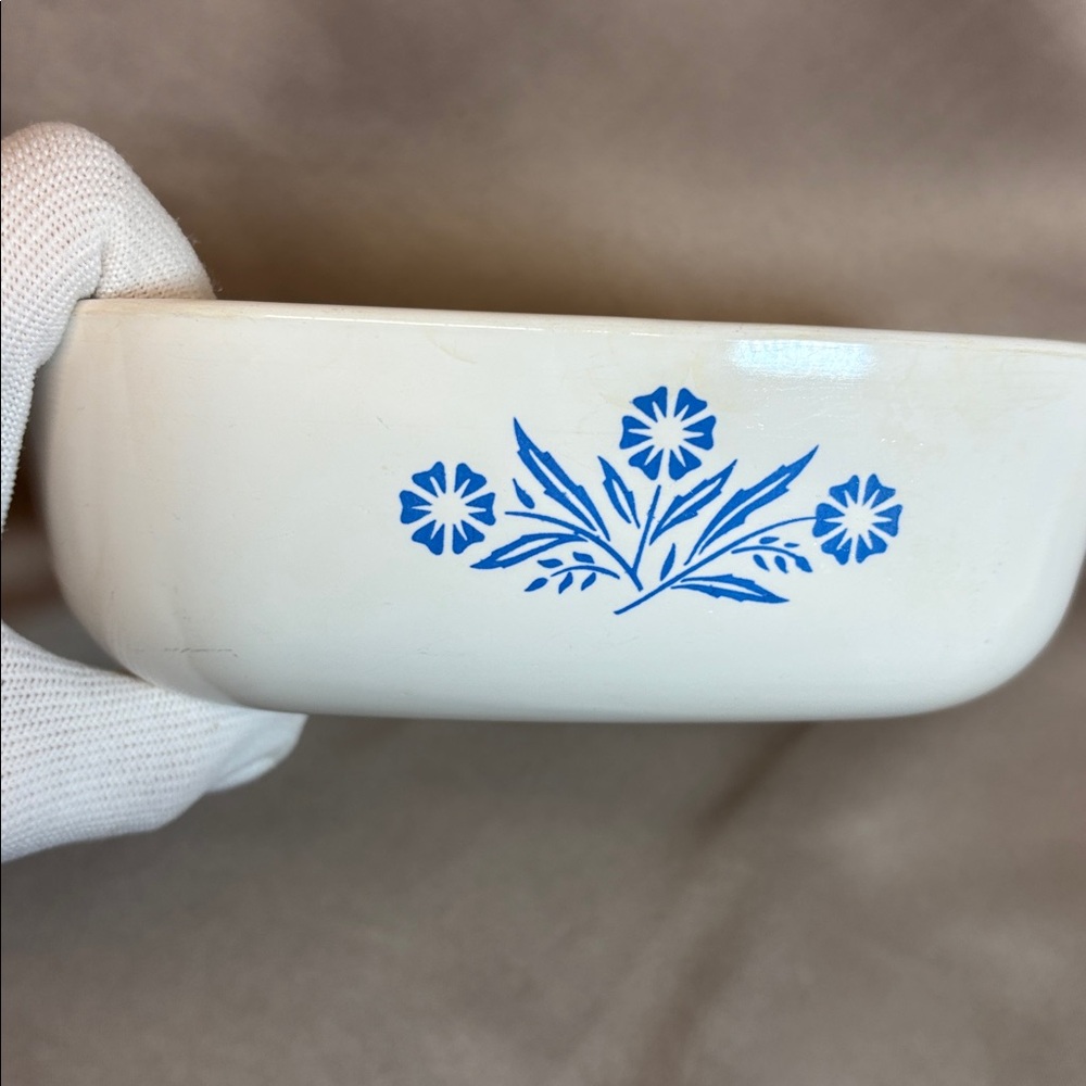Corning Ware P-1-B 1qt Baking Dish Blue Cornflower - Picture 7 of 16